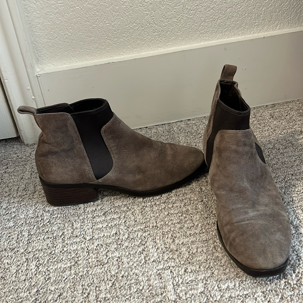 Cole Haan Suede Chelsea Boots